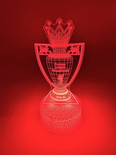 3D Lamp | Liverpool F.C.| Kids & Adults | 7 Colour Change | Touch Control | Night Light |