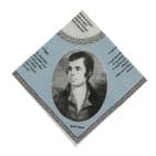 3ply Paper Soft Napkins - 33x33cm - Robert Burns - Pack of 240 - Scottish Gift in Burns Night