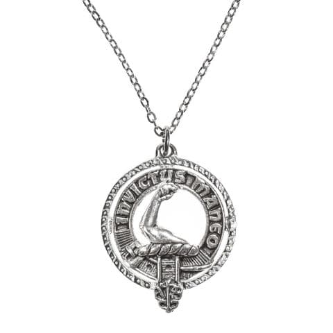 Armstrong Clan Pendant | Pure Pewter Metal | Gift Presentation | 18" chain | Elegant Necklace