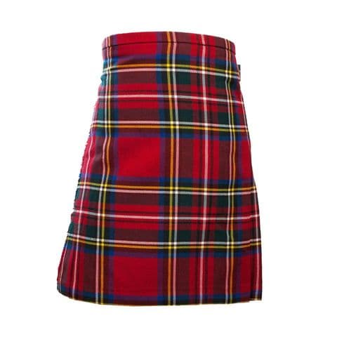 BOYS DELUXE POLYVISCOSE KILT STEWART ROYAL HERITAGE OF SCOTLAND