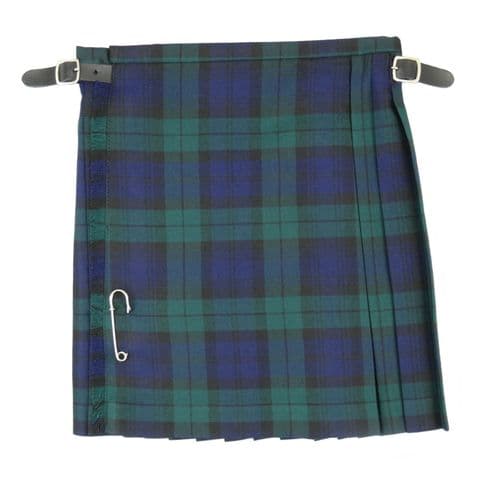 Boys Kilt by Braw Clans Tartan - Black Watch - Sizes 6M-6Y - Machine Washable - Scottish Gift