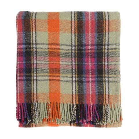 BRUCE OF KINNAIRD TARTAN BEAUTIFUL KNEE BLANKET