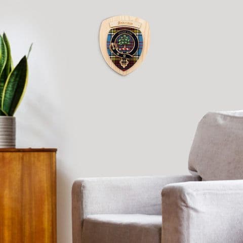 Clan Crest Wall Plaque | Handmade in Scotland | Wood | Gift for Men & Women | Multiple Clans