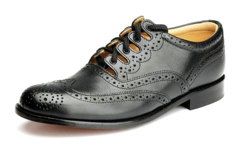 Classic Comfort: Leather Ghillie Brogues, Men & Women, UK 6-14, Durable Sole, Breathable Lining