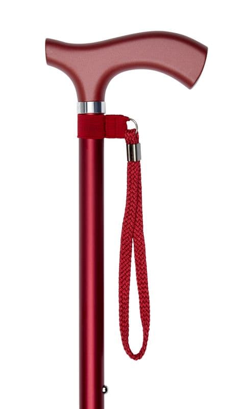 Crutch Handle Adjustable Walking Stick, 4 Colours, Lightweight, Height Adjustable 30"-39"