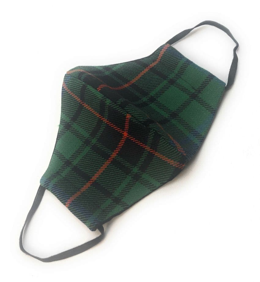 Davidson Ancient Quality Face Mask Handmade in Scotland Wool New