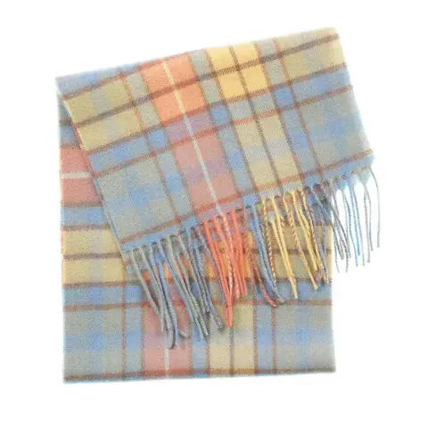 Edinburgh 100% Lambswool Scarf - Buchanan Ancient Tartan - Luxury Soft - Excellent Size