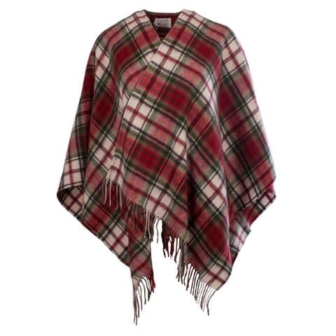 EDINBURGH LAMBSWOOL MINI CAPE MACDUFF DRESS