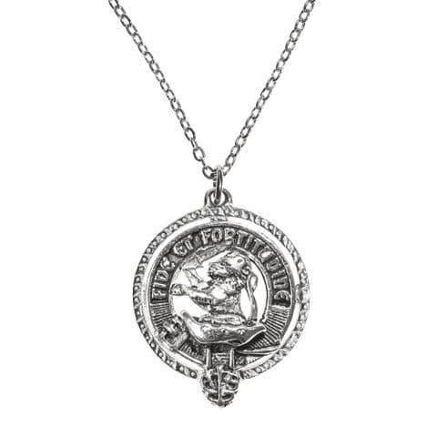 Farquharson Clan Pendant | Pure Pewter Metal | Gift Presentation | 18" chain | Premium Necklace