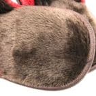 Gents Harris Tweed MacLeod Tartan Faux Fur Soft And Cosy Slippers