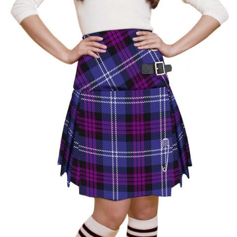 Girls Heritage of Scotland Tartan Mini Stacey Kilt