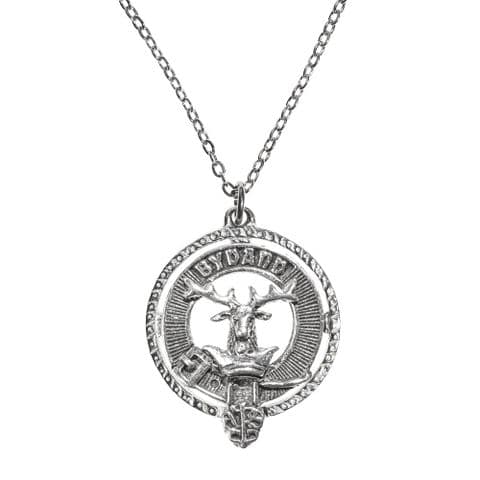 Gordon Clan Pendant | Pure Pewter Metal | Gift Presentation | 18" chain | Premium Elegant Necklace