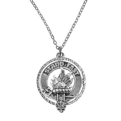 Grant Clan Pendant | Pure Pewter Metal | Gift Presentation | 18" chain | Premium Elegant Necklace