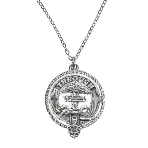 Hamilton Clan Pendant | Pure Pewter Metal | Gift Presentation | 18" chain | Premium Elegant Necklace