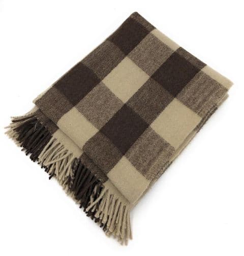 Heritage of Scotland Blanket - Wool Blend, Premium Quality - Scottish Heritage Gift - Jacob