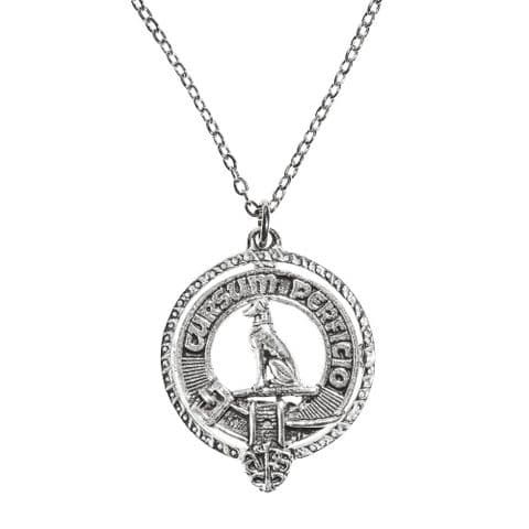 Hunter Clan Pendant | Pure Pewter Metal | Gift Presentation | 18" chain | Premium Elegant Necklace