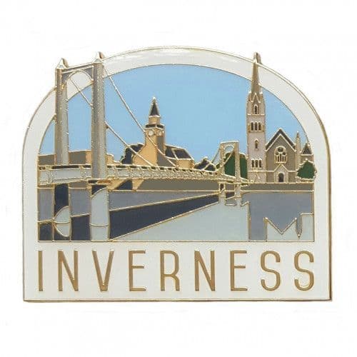 Inverness - Metal Fridge Magnet for Kitchen Refrigerator - Unique ...