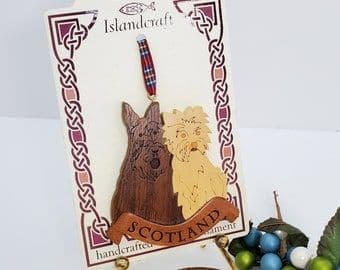 Islandcraft Dogs Wood Ornament