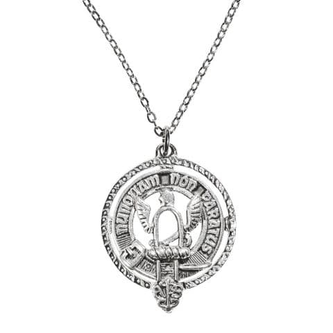 Johnstone Clan Pendant | Pure Pewter Metal | Gift Presentation | 18" chain | Premium Necklace