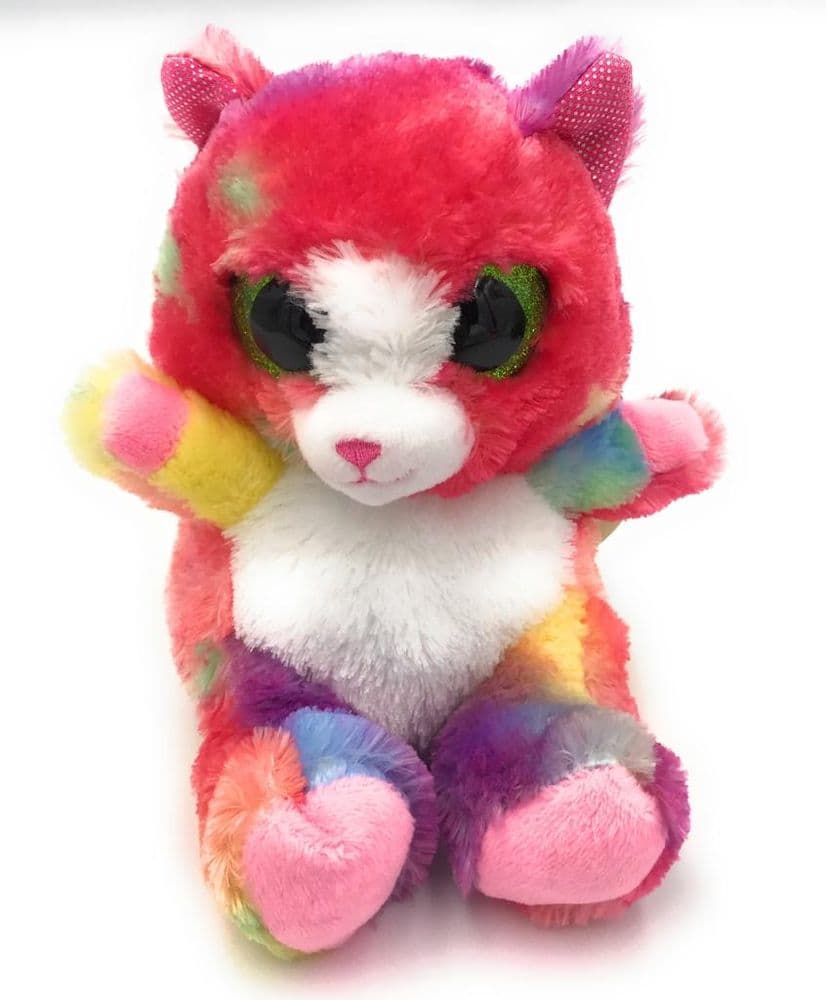 Keel Toys Animotsu Rainbow Cat 15cm New With Tags