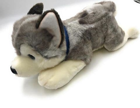 Keel Toys Big Storm Wolf Husky 53cm plush soft toy