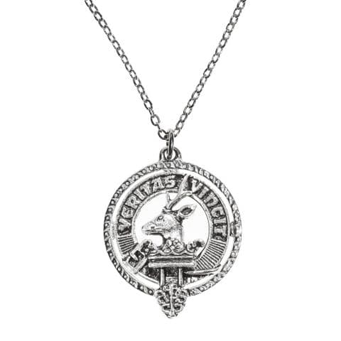 Keith Clan Pendant | Pure Pewter Metal | Gift Presentation | 18" chain | Premium Elegant Necklace