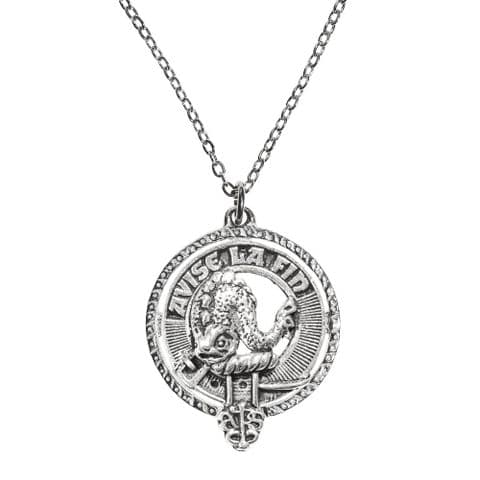 Kennedy Clan Pendant | Pure Pewter Metal | Gift Presentation | 18" chain | Premium Elegant Necklace
