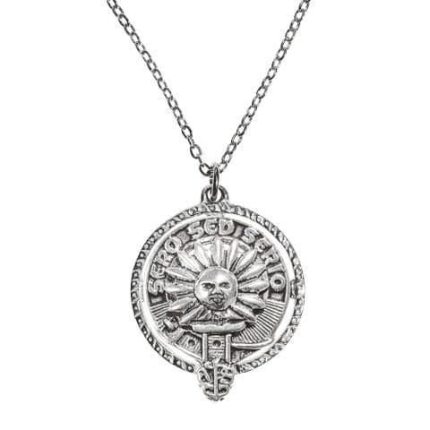 Kerr Clan Pendant | Pure Pewter Metal | Gift Presentation | 18" chain | Premium Elegant Necklace