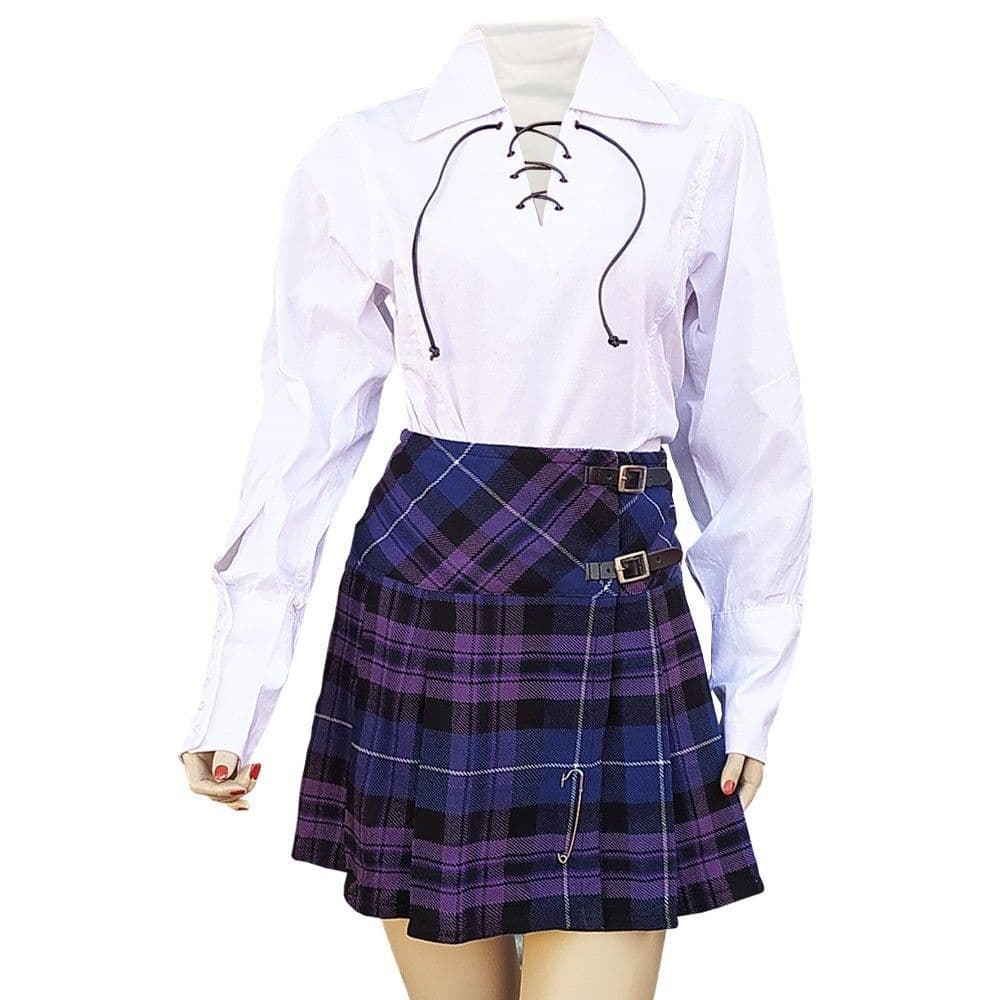 Ladies Tartan Mini Kilt Skirt for women Traditional Scottish