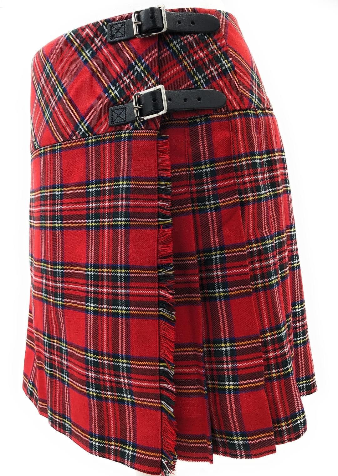 Special Sale Ladies Knee Length Plaid Tartan Kilt Black Watch