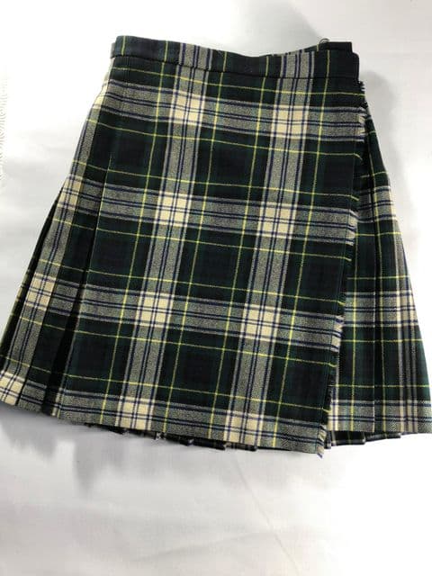 Ladies Wool Kilt Dress Gordon Tartan
