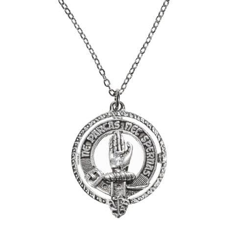 Lamont Clan Pendant | Pure Pewter Metal | Gift Presentation | 18" chain | Premium Elegant Necklace