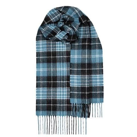Lochcarron Bowhill Clark Ancient Tartan Lambswool Scarf