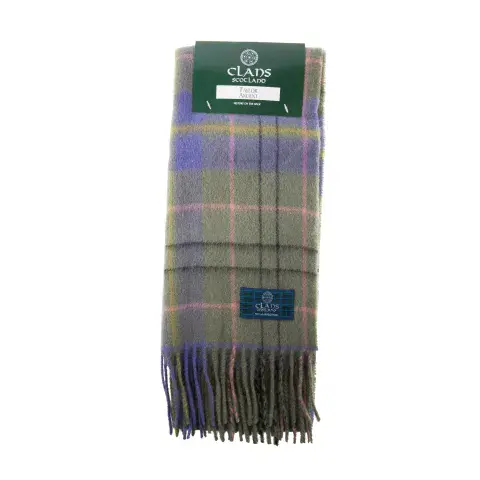 LUXURY SOFT LAMBSWOOL SCOTTISH TARTAN CLAN SCARF TAYLOR ANCIENT