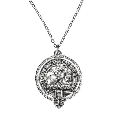 MacBean Clan Pendant | Pure Pewter Metal | Gift Presentation | 18" chain | Premium Necklace