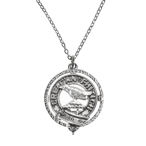MacDonnell of Glengarry Clan Pendant | Pure Metal | Gift Presentation | 18" chain | Premium Necklace
