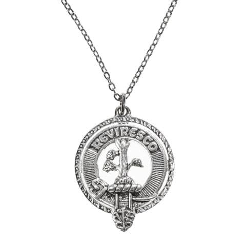 MacEwen Clan Pendant | Pure Pewter Metal | Gift Presentation | 18" chain | Premium Elegant Necklace