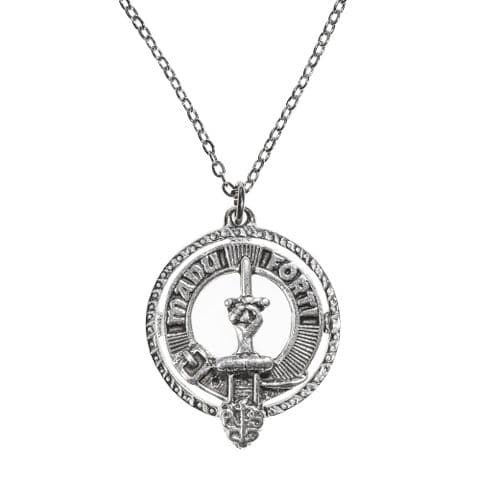 MacKay Clan Pendant | Pure Pewter Metal | Gift Presentation | 18" chain | Premium Elegant Necklace