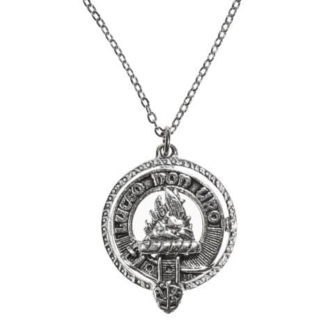 MacKenzie Clan Pendant | Pure Pewter Metal | Gift Presentation | 18" chain | Premium Necklace