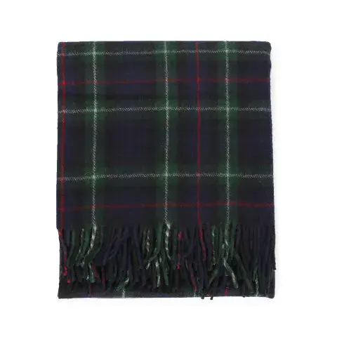 MACKENZIE HIGHLAND WOOL BLEND TARTAN BLANKET / THROW EXTRA WARM HIGH QUALITY