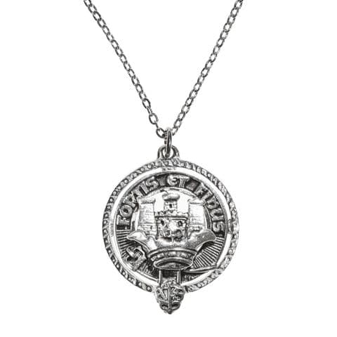 MacLachlan Clan Pendant | Pure Pewter Metal | Gift Presentation | 18" chain | Premium Necklace