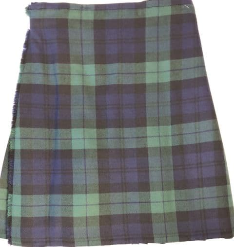 Mans Wool Kilt Black Watch 5 yards Brand New
