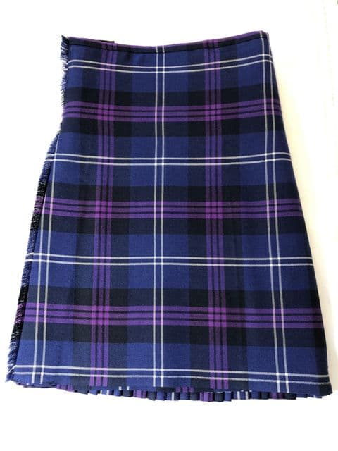 Mens 100% Wool 8 Yard 16oz Kilt - Heritage In Scotland Tartan - Made in Scotland - Traditional Gift