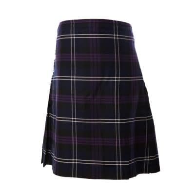 Mens 8 Yard Deluxe Tartan Kilt | Heritage Of Scotland | Poly-Viscose | Adjustable leather Straps