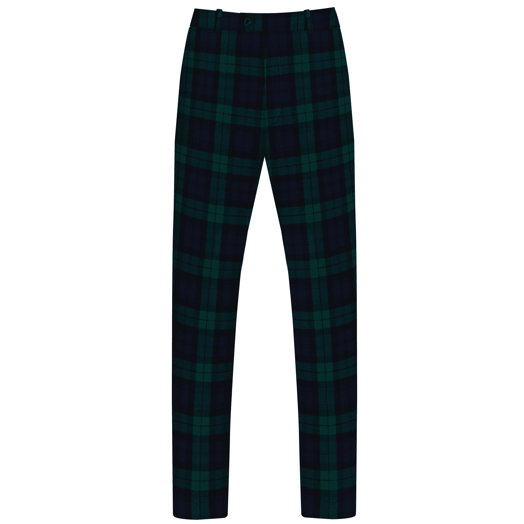 Mens Tailored fit trousers - Scottish Blackwatch Tartan