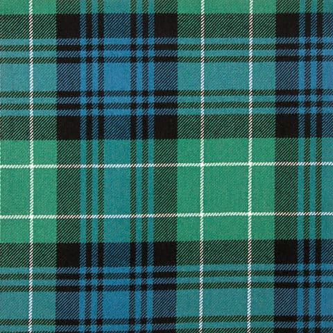 Reiver Lightweight Tartan Fabric, 100% Pure Wool, Multiple Tartans, 150cm Wide, Tartan Name A - F