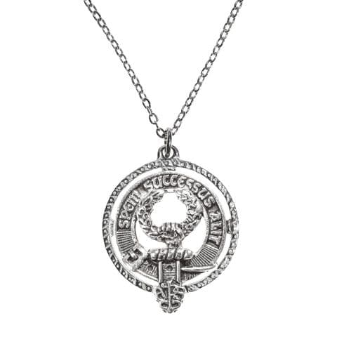 Ross Clan Pendant | Pure Pewter Metal | Gift Presentation | 18" chain | Premium Elegant Necklace