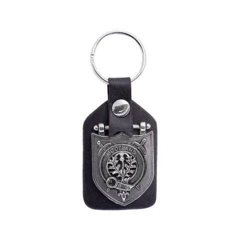 Scottish Family Clan Crested Pewter Keychain - Great Quality - Unique Gift !