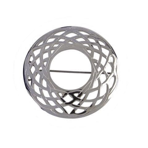 Small Celtic Plaid Brooch PB04