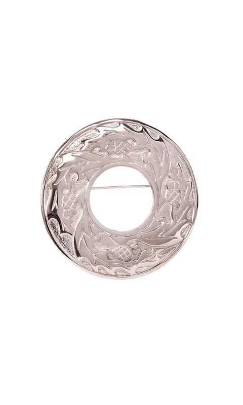 Small Thistle Plaid Brooch PB06